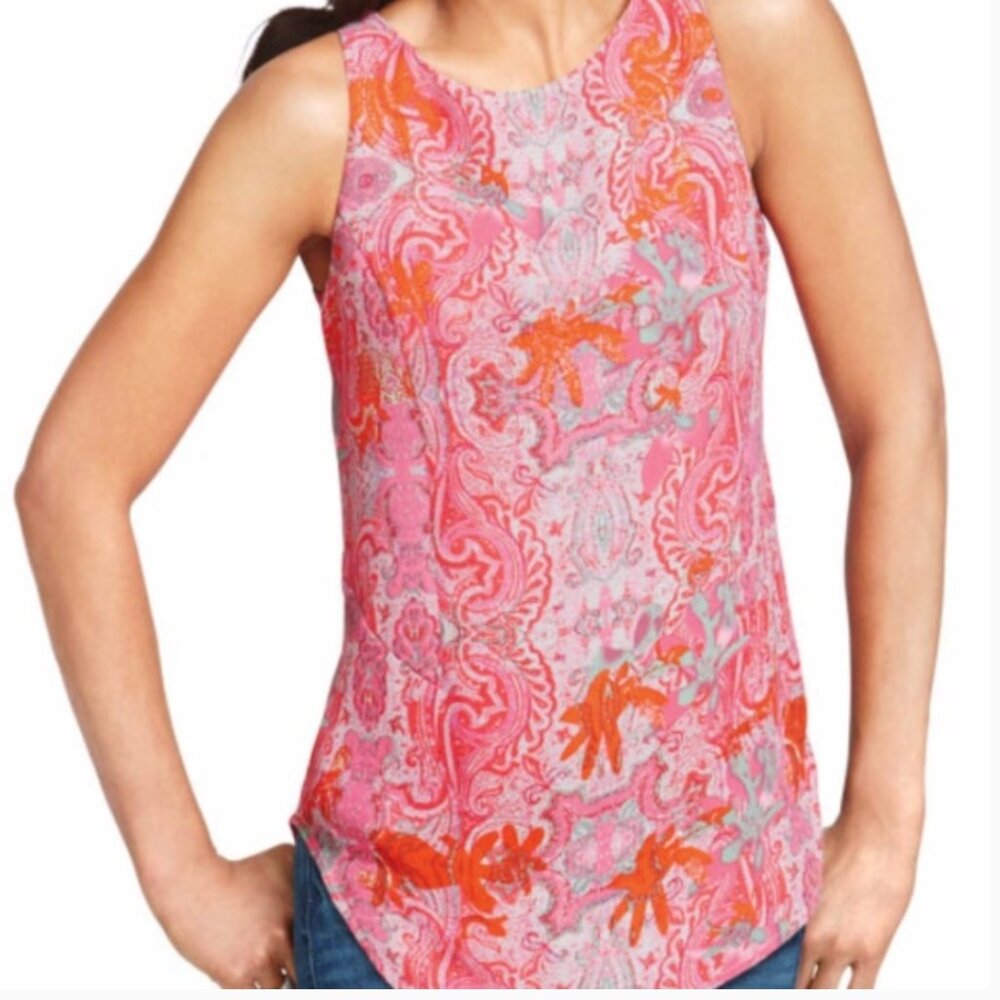 CAbi - Fuchsia Sleeveless Tunic